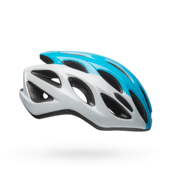 Bell Tempo Road Helmet - Womens - Virago Matt-Gloss Blue-Raspberry-White 1
