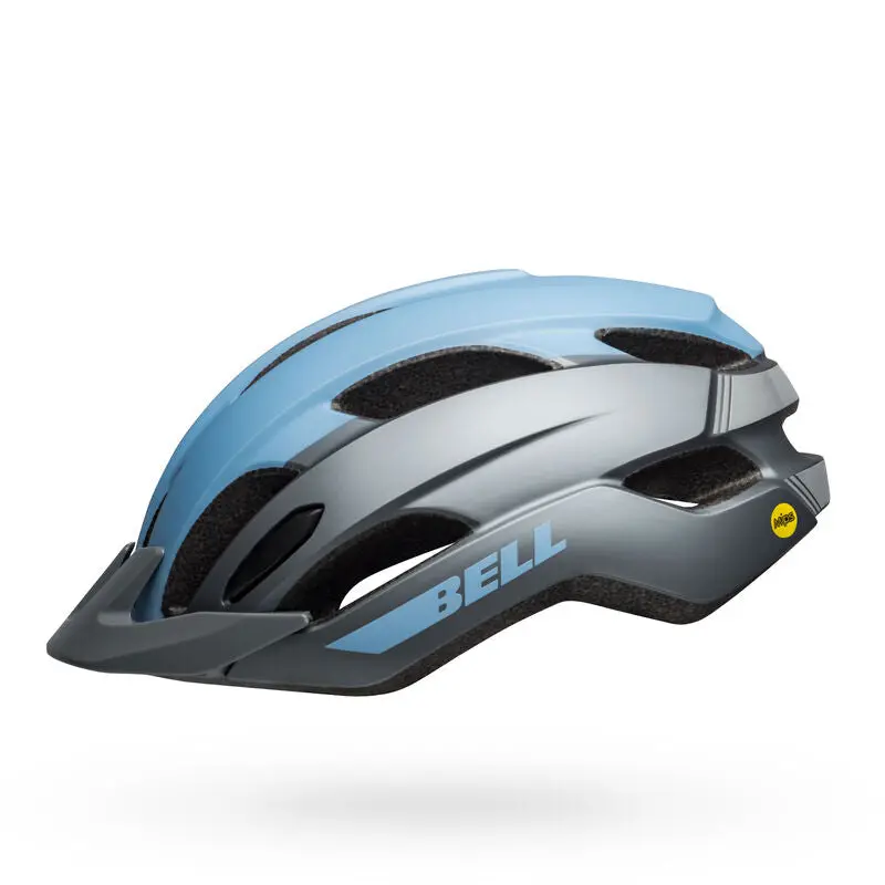 Bell Trace Mips Road/Xc Helmet - Matt Blue-Gray 2