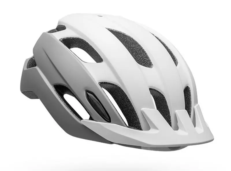 Bell Trace Mips Road/Xc Helmet - Matt White-Silver 1