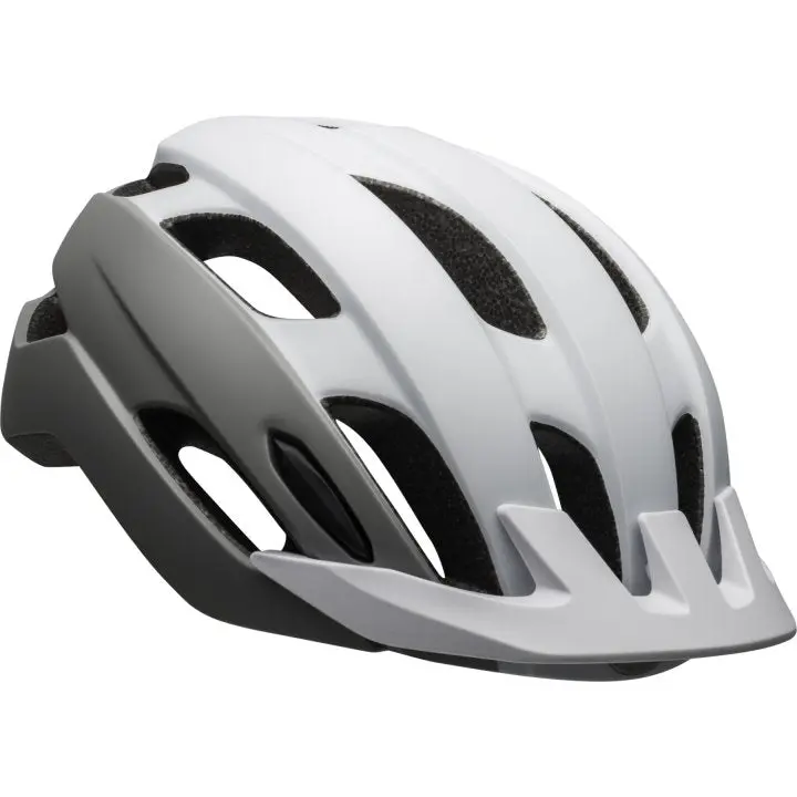 Bell Trace Road/Xc Helmet - Matt White-Silver 1