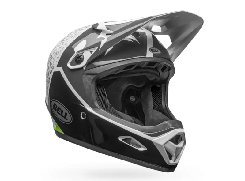 Bell Transfer-9 Full Face Helmet - Gloss Pear-Lead-Silver - 2018 1