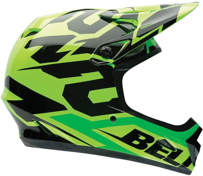 Bell Transfer 9 Full Face Helmet - Green Fifty Four 1