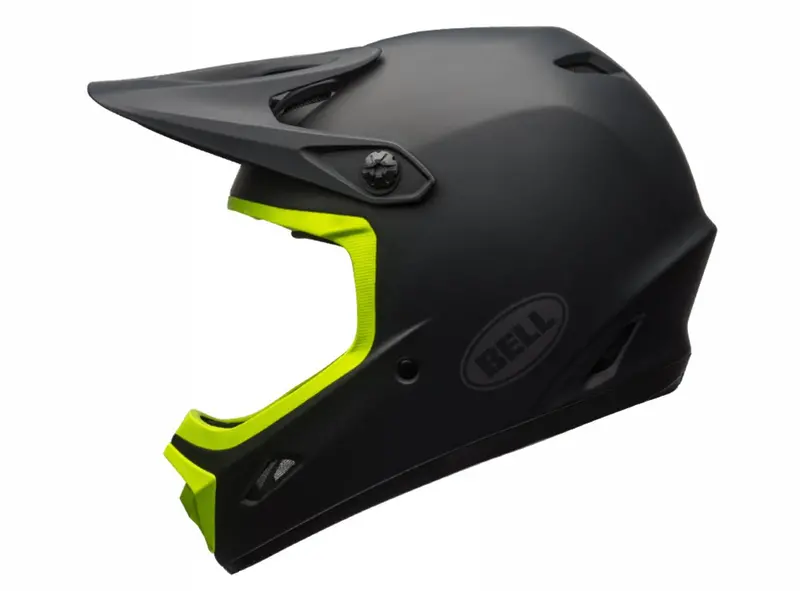 Bell Transfer 9 Full Face Helmet - Matt Black-Retina Sear 1