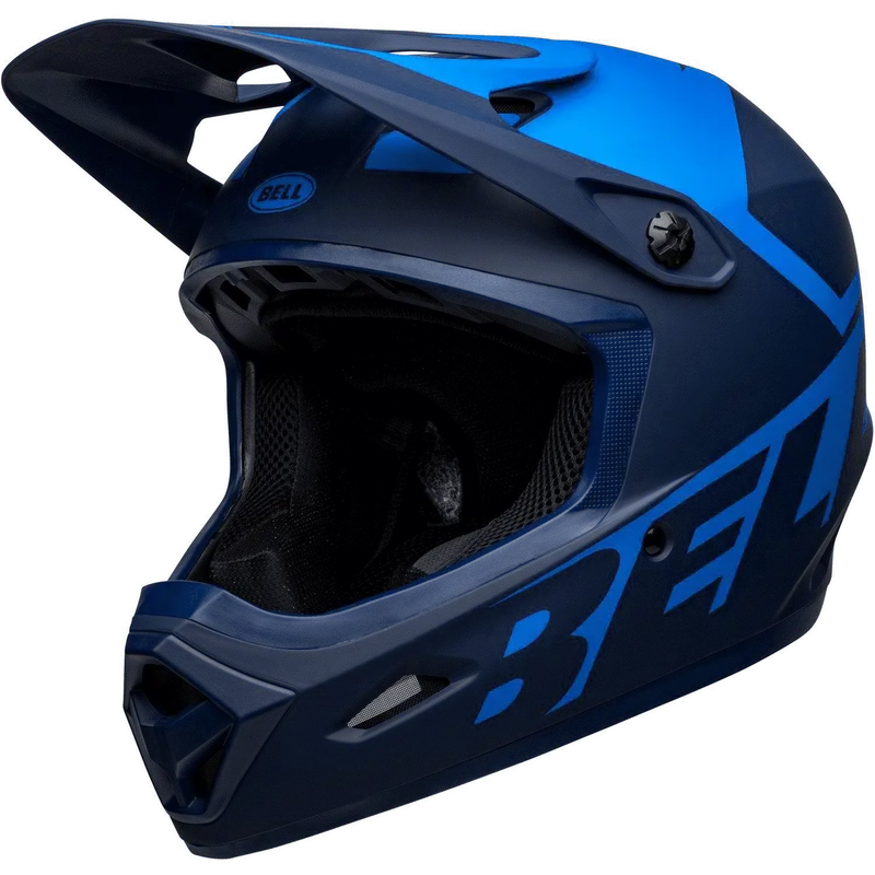 Bell Transfer Full Face Helmet - Matt Blue-Dark Blue 1
