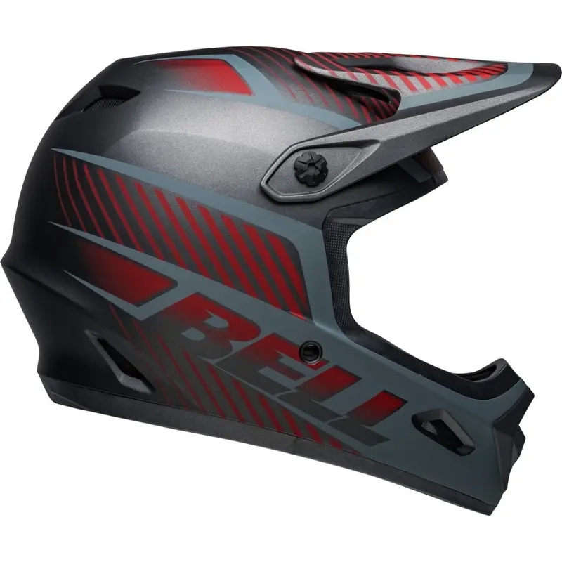 Bell Transfer Full Face Helmet - Matt Charcoal-Gray 2
