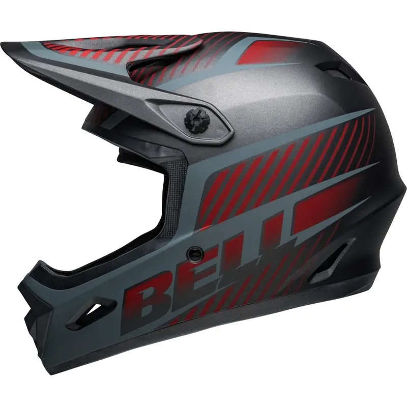 Bell Transfer Full Face Helmet - Matt Charcoal-Gray 3