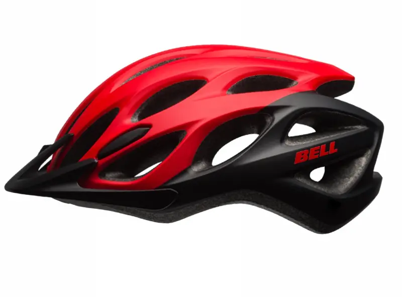 Bell Traverse Mtb Helmet - Matt Black-Red 1