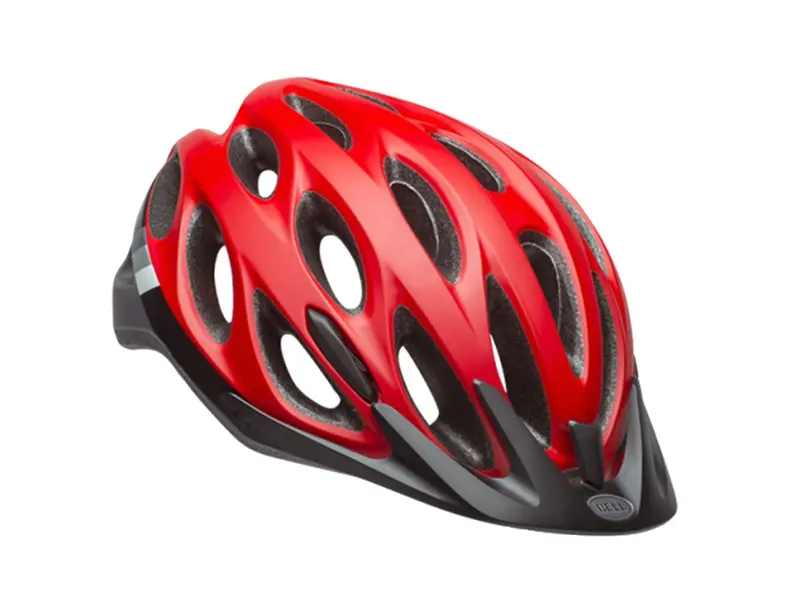 Bell Traverse Mtb Helmet - Speed Matt Crimson-Black-Gunmetal - 2019 2