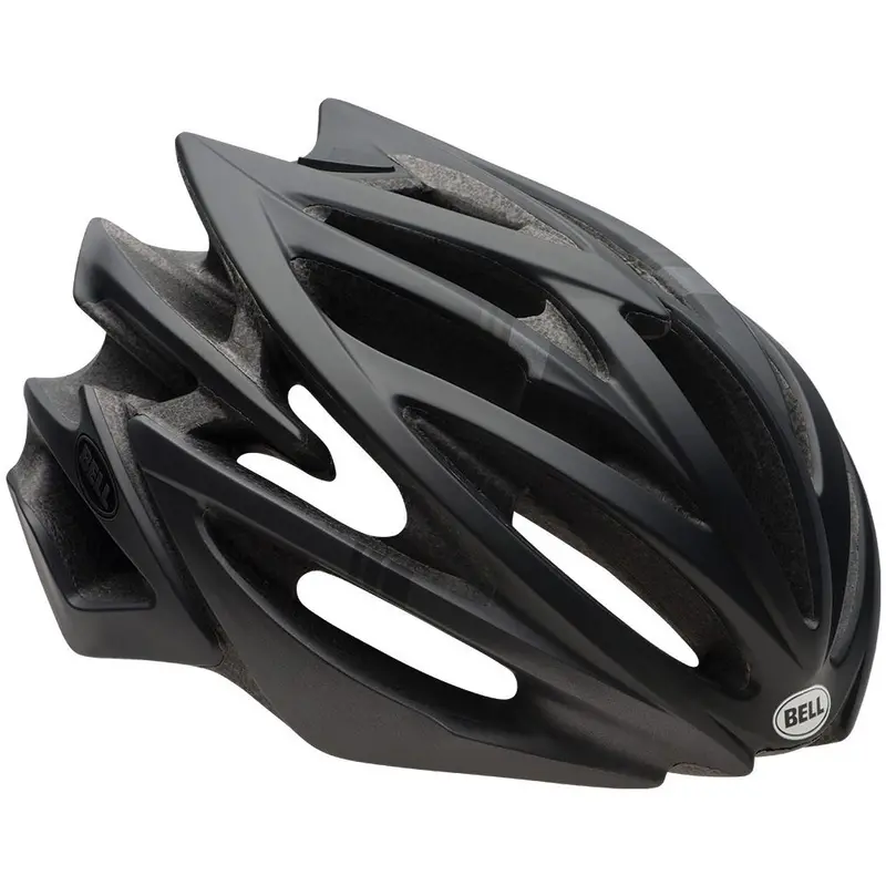 Bell Volt Road Helmet - Matt Black Hero 1