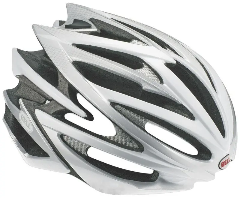 Bell Volt Road Helmet - White Flash 1