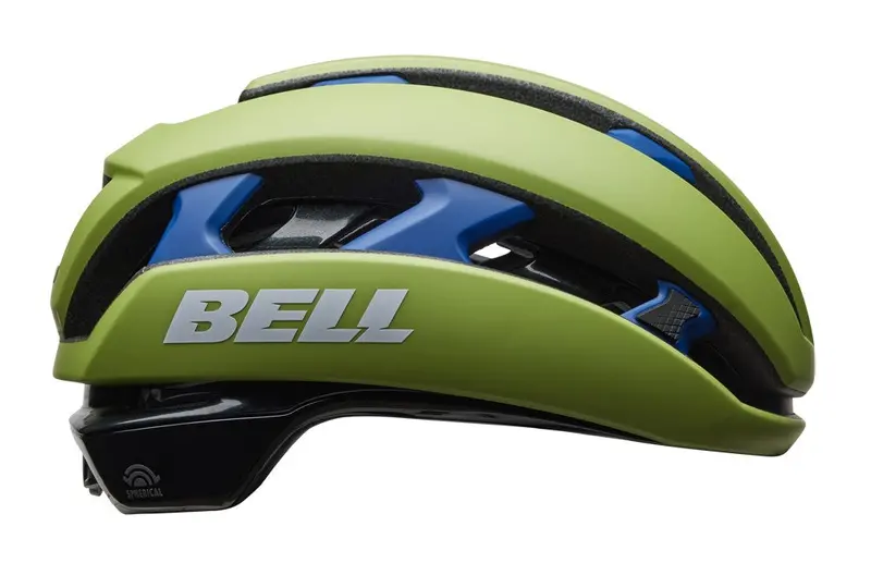 Bell Xr Spherical Mips Road Helmet - Matt Gloss Green 1