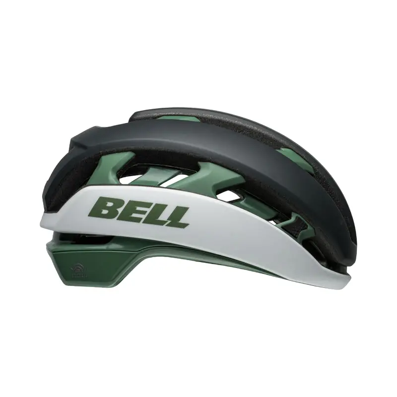 Bell Xr Spherical Mips Road Helmet - Matt Gloss Scarab-White 1