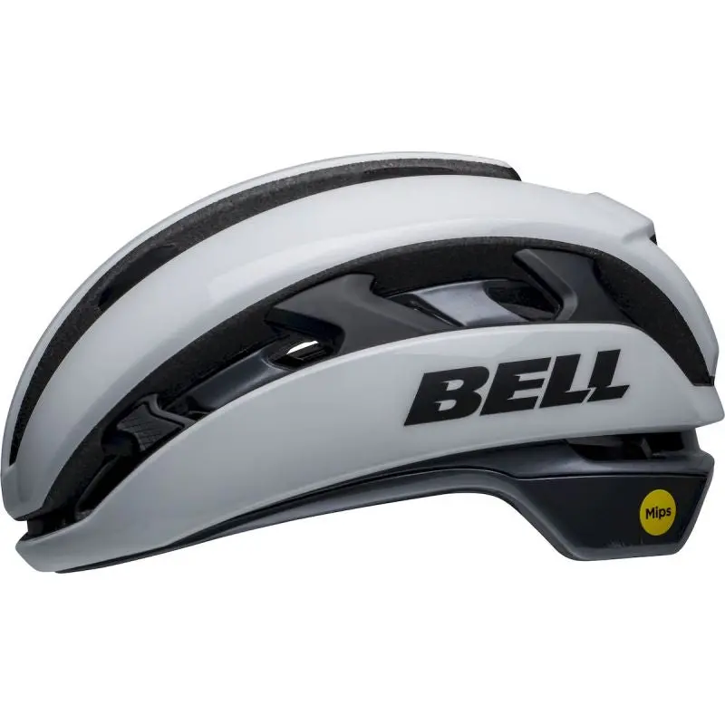 Bell Xr Spherical Road Helmet - Matt Gloss White-Black 2