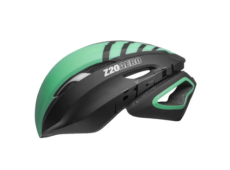 Bell Z20 Aero Mips Road Helmet - Matt Gloss Black-Mint-White - 2019 2