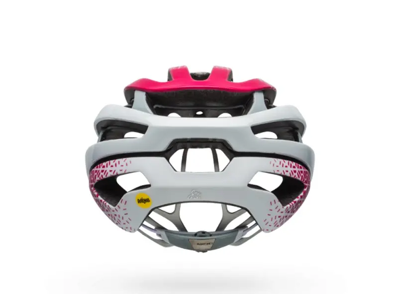 Bell Z20 Mips Joy Ride Road Helmet - Womens - Matt White-Cherry Dissolve 2