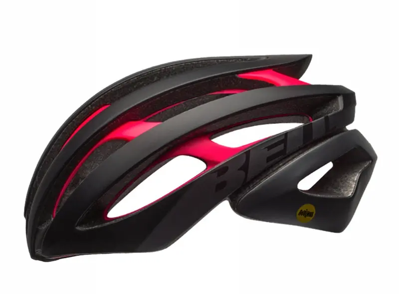 Bell Zephyr Mips Road Helmet - Matt Black-Neon Pink 1