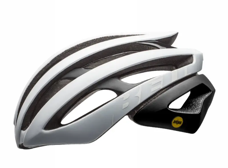 Bell Zephyr Mips Road Helmet - Matt White-Black 1