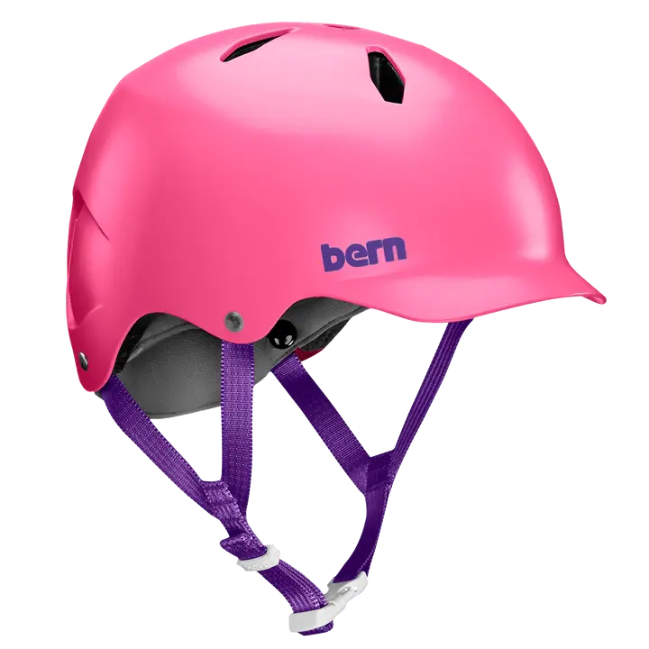 Bern Bandito Eps Helmet - Youth - Satin Pink 1