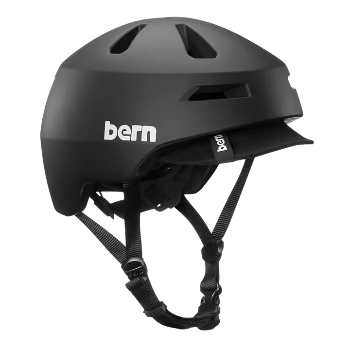 Bern Brentwood 2.0 Helmet With Visor - Matt Black 1