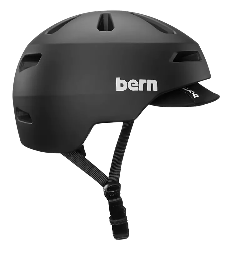 Bern Brentwood 2.0 Helmet With Visor - Matt Black 2