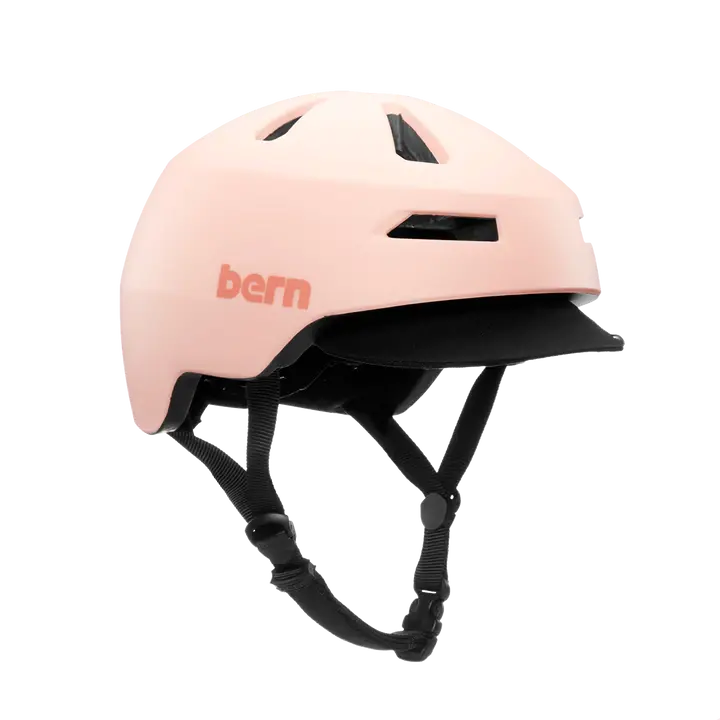 Bern Brentwood 2.0 Helmet With Visor - Matt Blush 1