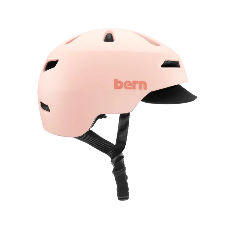Bern Brentwood 2.0 Helmet With Visor - Matt Blush 2