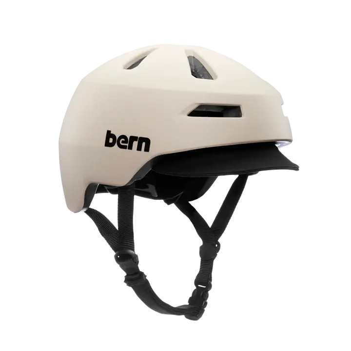Bern Brentwood 2.0 Helmet With Visor - Matt Sand 1