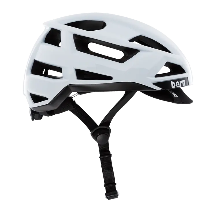 Bern Fl-1 Pave Mips Helmet With Visor - Gloss White 2