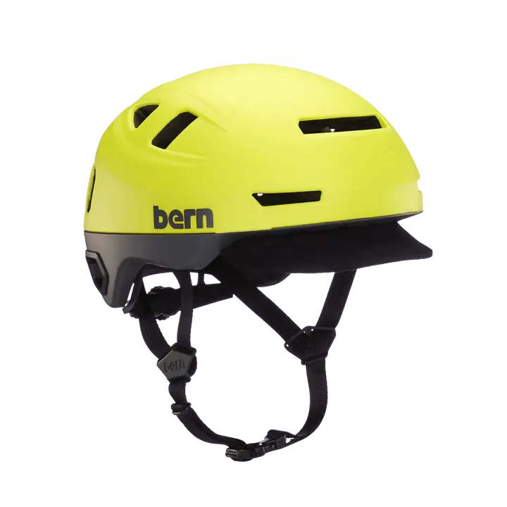 Bern Hudson Mips Helmet - Matt Hyper Green 2