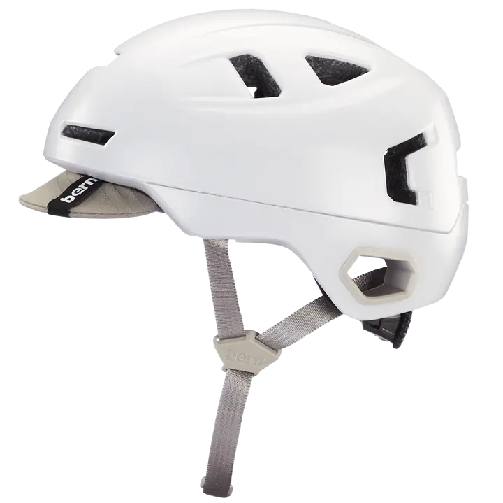 Bern Hudson Mips Helmet - Satin White 1