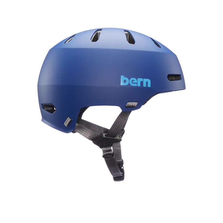 Bern Macon 2.0 Mips Helmet - Matt Blue Wave 3