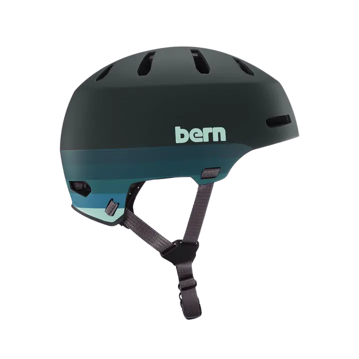 Bern Macon 2.0 Mips Helmet - Matt Retro Forest Green 2