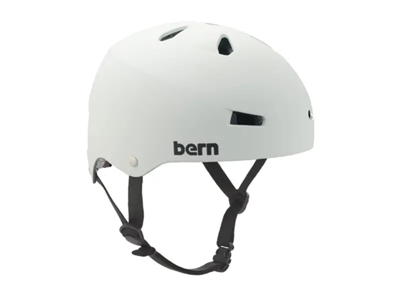 Bern Macon Helmet - Matt White 1