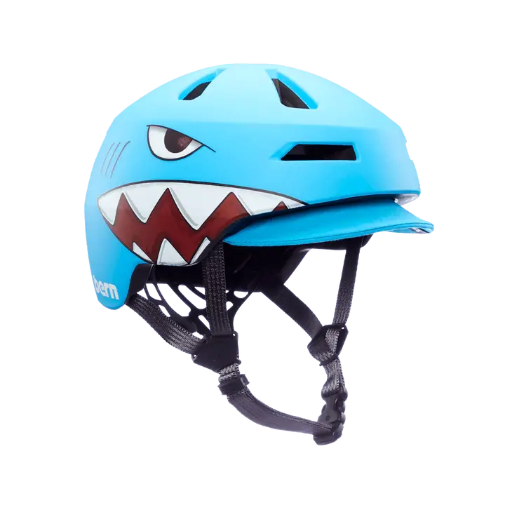 Bern Nino 2.0 Helmet - Youth - Matt Shark Bite 1