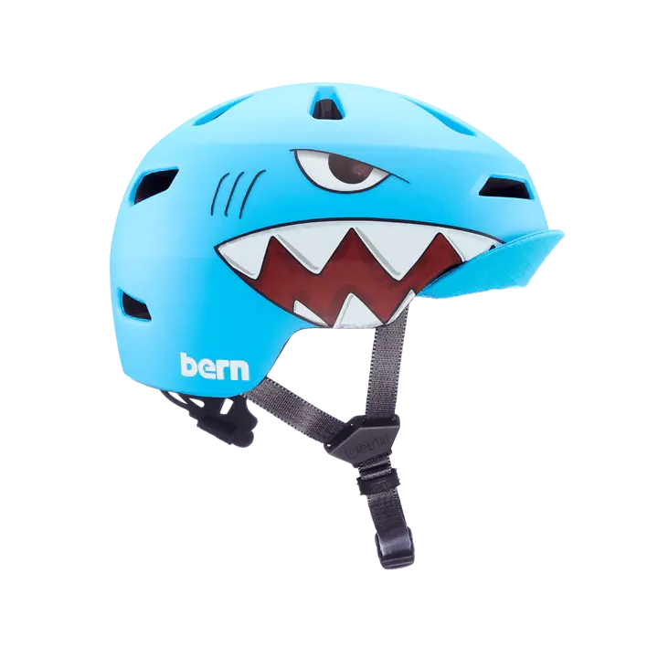 Bern Nino 2.0 Helmet - Youth - Matt Shark Bite 2