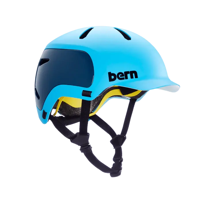 Bern Watts 2.0 Helmet - Matt Ocean Blue 1