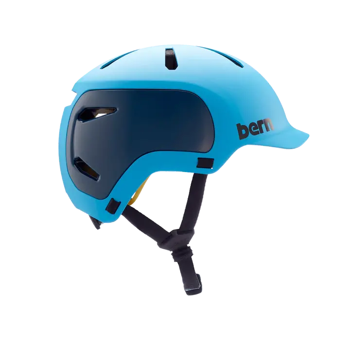 Bern Watts 2.0 Mips Helmet - Matt Ocean Blue 2