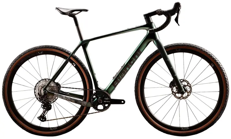 Bianchi Arcadex Pro 700C - Apex/Gx Axs Disc - Forest Green-Graphite Matt 1