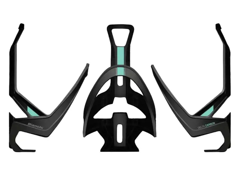 Bianchi Delta Carbon Road Bottle Cage - Black 1