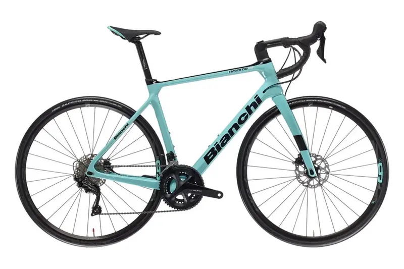 Bianchi Infinito Xe Disc 700C - 105 12 Spd - Celeste-Black Gloss 1