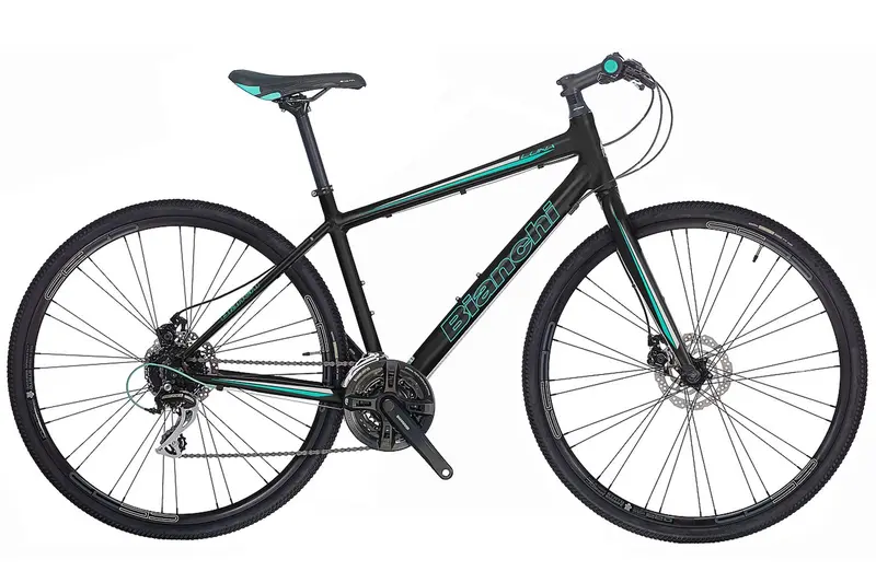 Bianchi Luna 1 700C - Black-Celeste 1