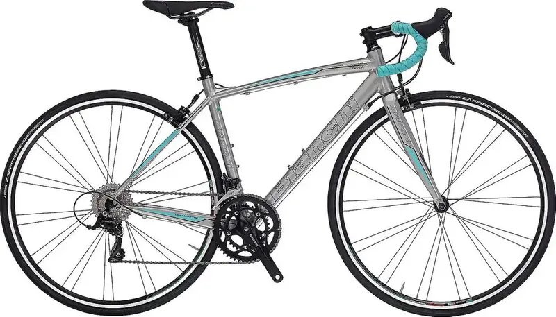 Bianchi Via Nirone Dama 700C Road Bike - Sora - Silicon Pearl 1