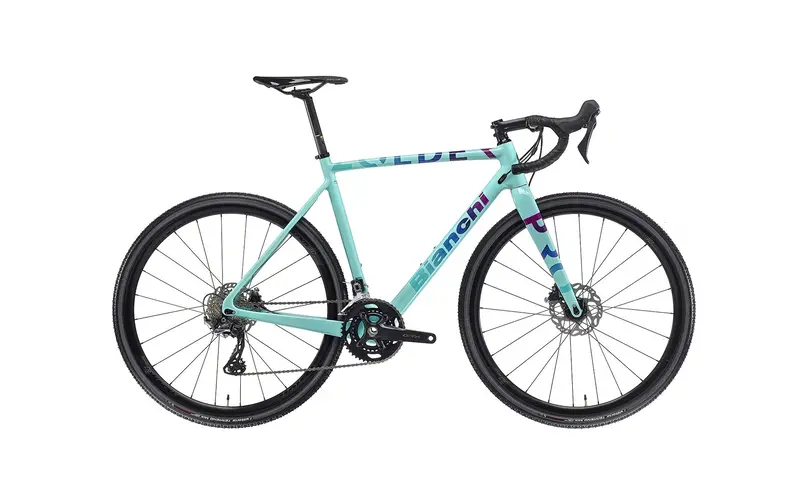 Bianchi Zolder Disc 700C - Grx600 - Celeste-Purple Rainbow 1