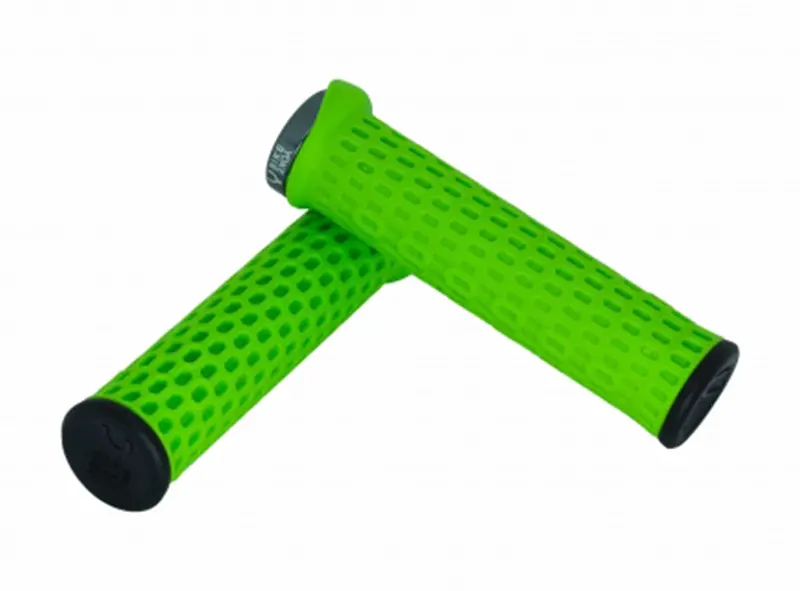 Bike Yoke Grippy Lock On Grips - Lime 1