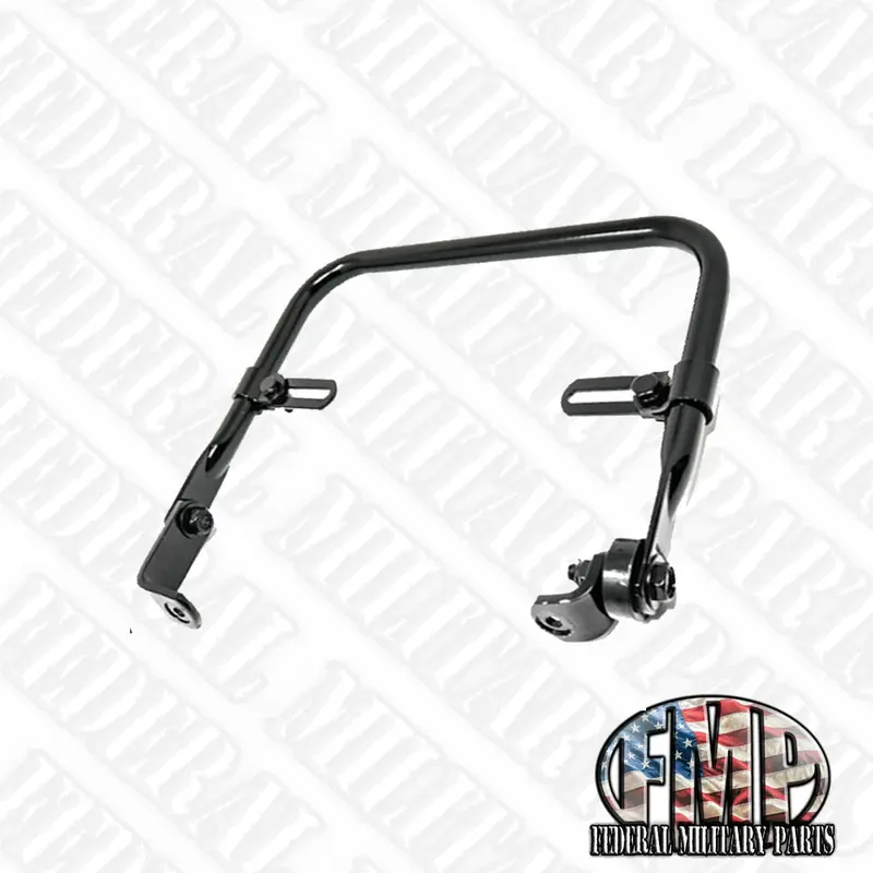 Black Mounting Bracket For Oem Mirror On Military Humvee - Choice Of Left Or Right 1