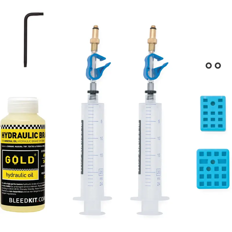 Bleedkit Premium Gold Cura Edition Hydraulic Bleed Kit With Fluid - Formula Cura 1