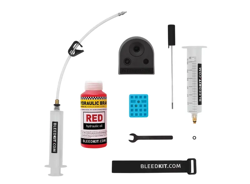 Bleedkit Premium Red Shimano Disc Brake Bleed Kit 1