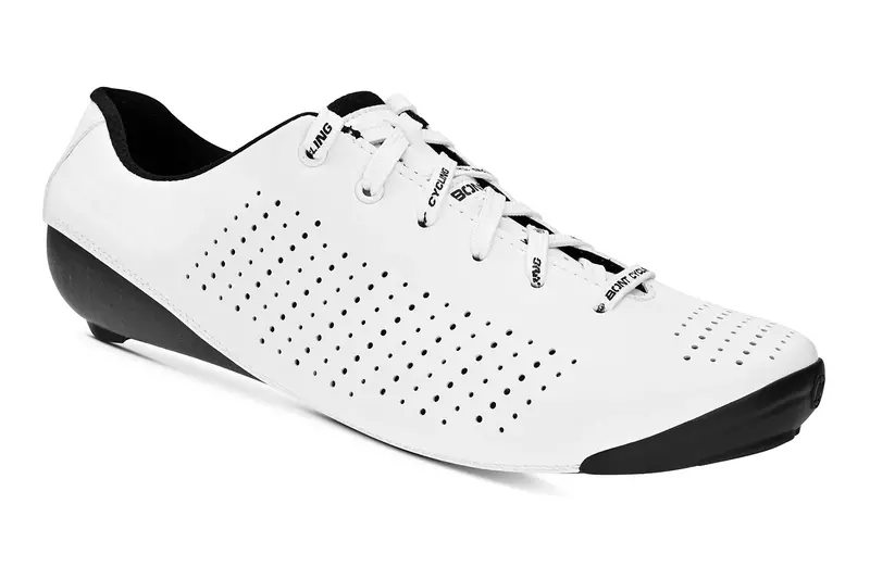 Bont Vaypor Lace Road Shoe - Wide Fit - White 2