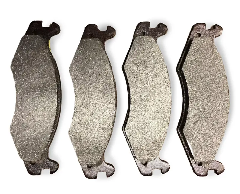 Brake Pads Kit, Front Or Rear, 4 Pack, Fits Military Humvee (10.5" / 12") 10.3 / 12.1 Vented Rotors, 2530-01-407-3977 1