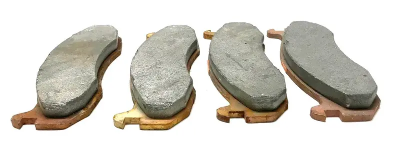 Brake Pads Kit, Front Or Rear, 4 Pack, Fits Military Humvee 12.1 (12") Vented Rotors, 2530-01-420-8025 1